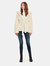 Faux Shearling Zip Up Hooded Jacket