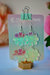 Double Daisy Earrings - Retro Groovy 70s Flower Bloom Blossom Plant Color Shift Jewelry Dangle Acrylic Holo Iridescent Rainbow Reflective