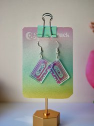 Tape Cassette Earrings