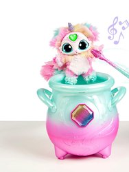 Magic Mixies Magical Misting Cauldron with Exclusive Interactive 8 inch Rainbow Plush Toy and 50+ Sounds