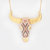 Sacred Animals Large Bull Head Necklace, Plated In 24K Gold - Gold