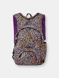 Ombre Cheetah - Kids Backpack with Detachable Hood- Water-Repellent