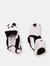 Panda - Kids Backpack with Detachable Hood - Water-Repellent