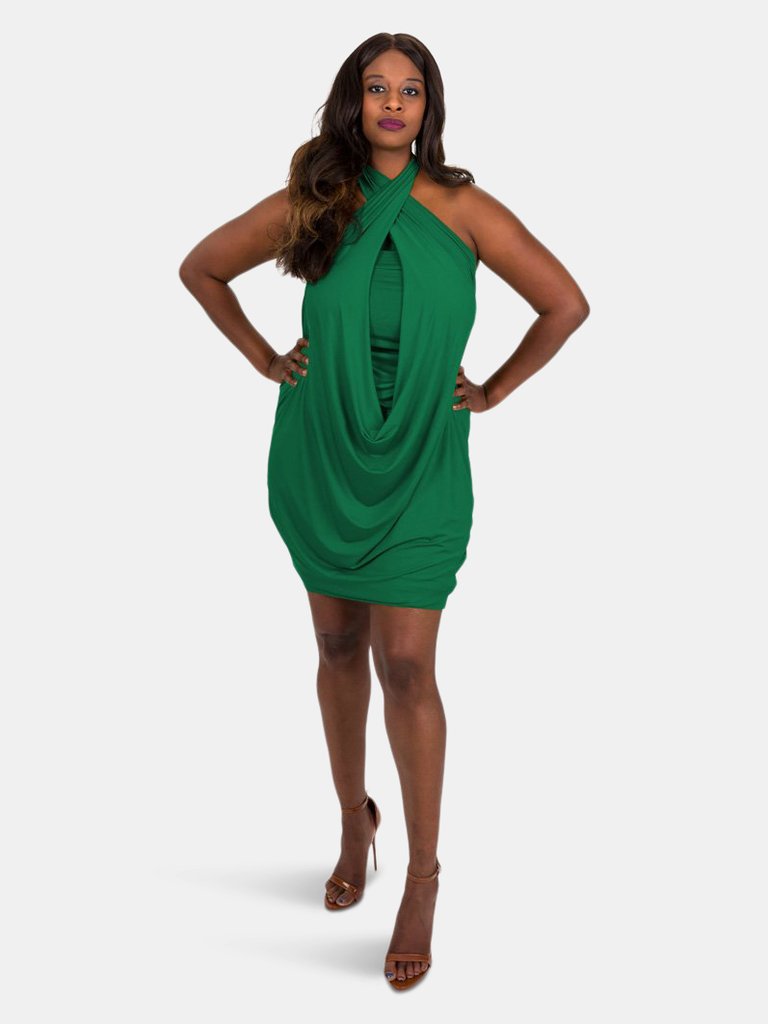 Clover Modal Capsule Dress - Green