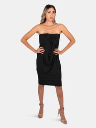 Modal Capsule Dress - Black