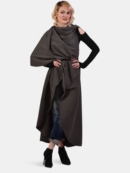 Nomad Wrap in River Rock French Terry - River Rock