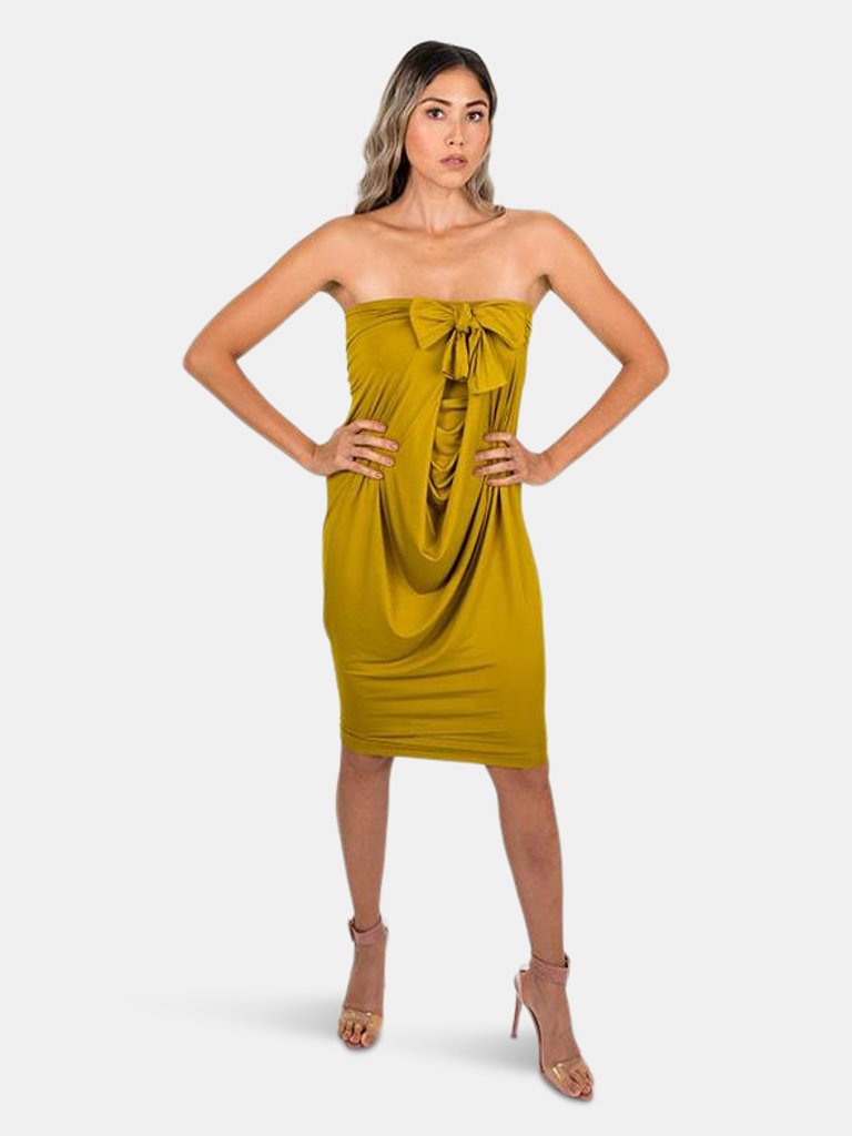 Saffron Modal Capsule Dress