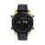 M76 Series Drum-Roll Strap Watch - Black/Gold - Bracelet