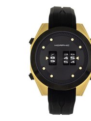 M76 Series Drum-Roll Strap Watch - Gold/Black