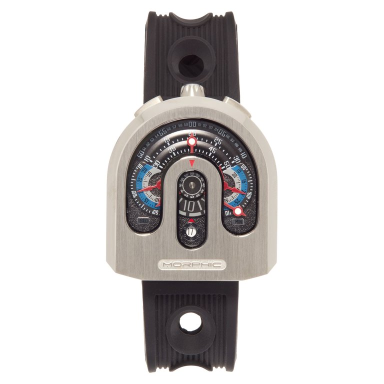 M95 Series Chronograph Strap Watch With Date - Black/Blue