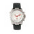 Morphic M36 Series Leather-Band Chronograph Watch - Silver/White