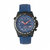 Morphic M36 Series Leather-Band Chronograph Watch - Black/Blue