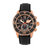 Morphic M51 Series Chronograph Leather-Band Watch w/Date