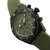 Morphic M53 Series Chronograph Fiber-Weaved Leather-Band Watch w/Date