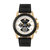 Morphic M57 Series Chronograph Leather-Band Watch - Gold/Black