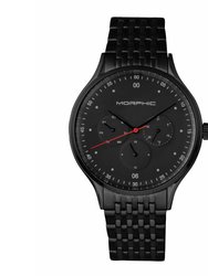 Morphic M65 Series Men's Watch With Day/Date - Black