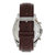 Morphic M73 Series Chronograph Leather-Band Watch