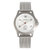Morphic M80 Series Bracelet Watch w/Date - Silver/White