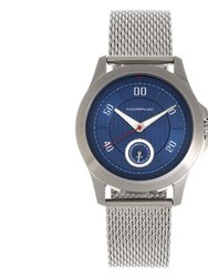 Morphic M80 Series Bracelet Watch w/Date - Silver/Blue