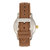 Morphic M85 Series Canvas-Overlaid Leather-Band Watch