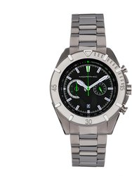 Morphic M94 Series Chronograph Bracelet Watch w/Date - Black