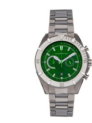 Morphic M94 Series Chronograph Bracelet Watch w/Date - Green
