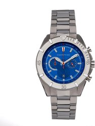 Morphic M94 Series Chronograph Bracelet Watch w/Date - Blue