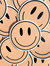 Mixed Smiley Face Large Sticker