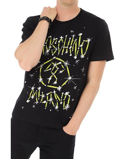 Moschino Men's Cotton Graffiti Logo Short Sleeve T-Shirt product