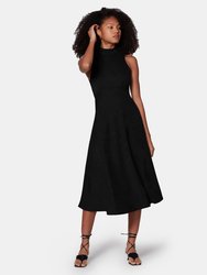 Coralie Satin Midi Dress