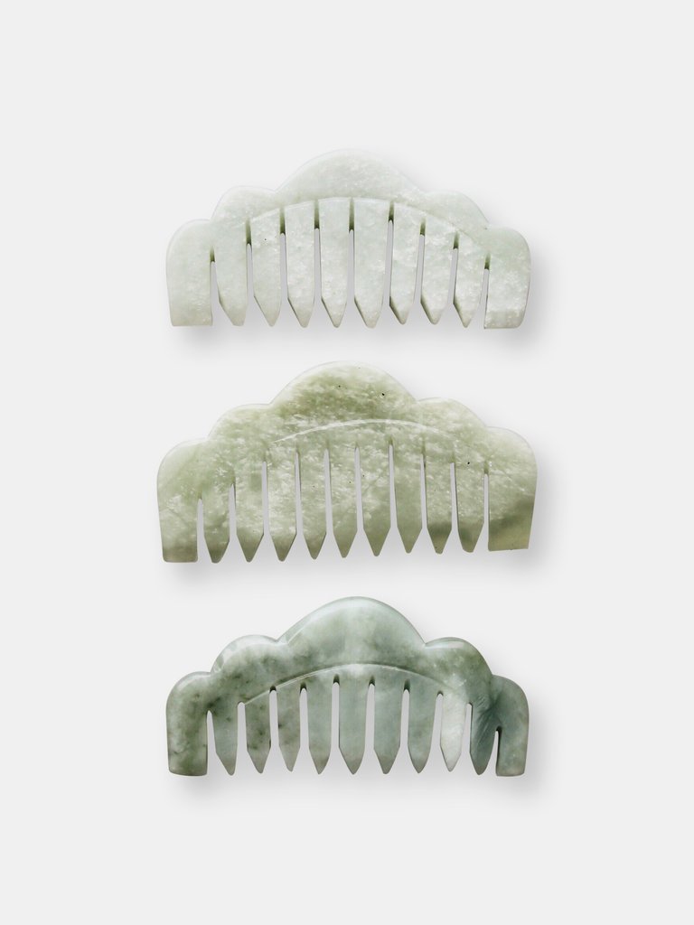 The Jade Massaging Comb