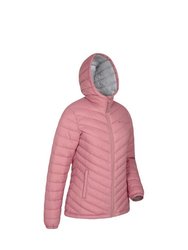 Ladies Seasons Padded Jacket - Pink