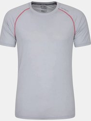 Mens Aero II Short-Sleeved T-Shirt - Light Grey - Light Grey