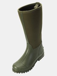 Mens Mucker Neoprene Galoshes - Khaki Green - Khaki Green