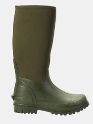 Mens Mucker Neoprene Galoshes - Khaki Green