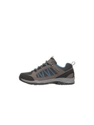 Mens Path Waterproof Walking Shoes - Dark Grey