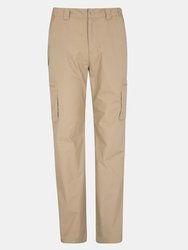 Mens Trek II Short Cargo Pants - Dark Beige - Dark Beige