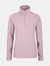 Mountain Warehouse Womens/Ladies Camber Half Zip Fleece Top - Light Pink - Light Pink