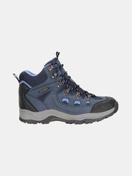 Women Adventurer Walking Boots - Navy