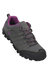 Womens/Ladies Belfour Suede Outdoor Walking Shoes - Gray - Gray