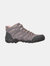 Womens/Ladies Belfour Suede Walking Boots- Gray