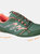 Womens Lakeside Walking Shoes - Khaki Green/Orange - Khaki Green/Orange