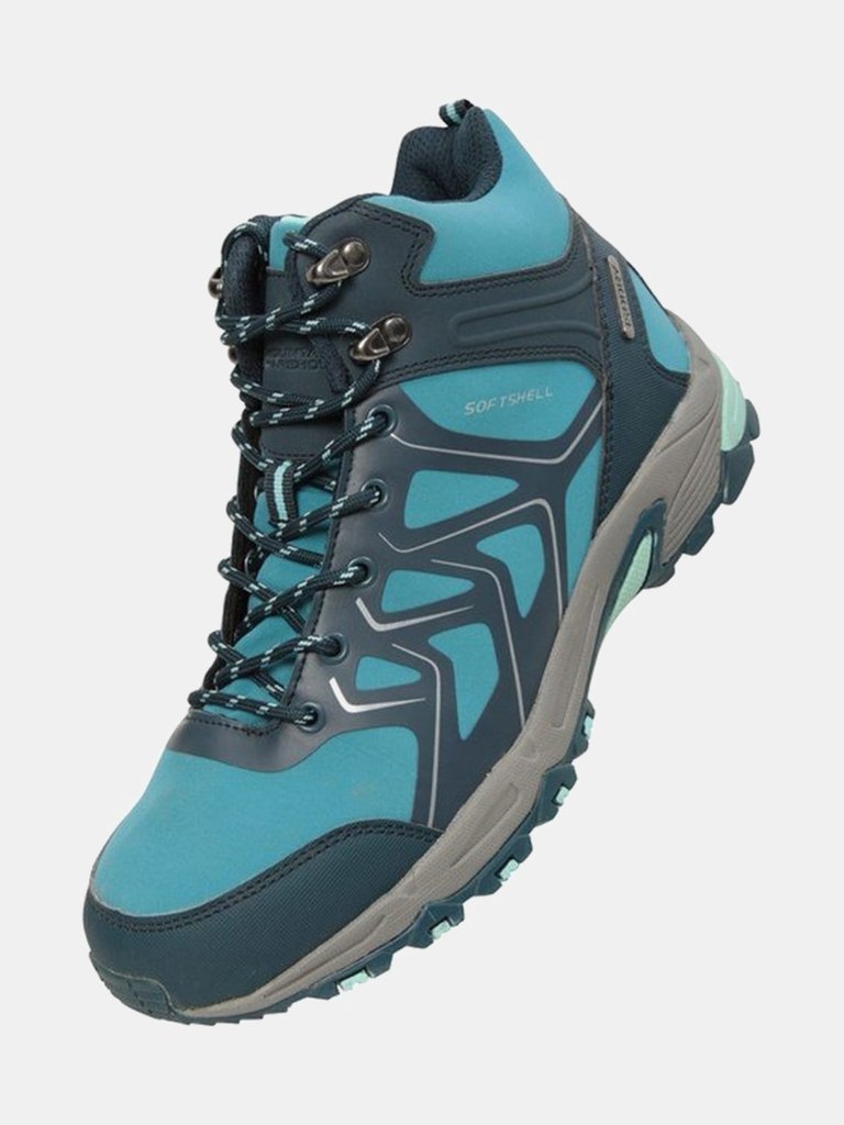 Womens Shadow Softshell Walking Boots - Teal - Teal