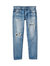 Bowie Mid Rise Tapered Ankle Jeans