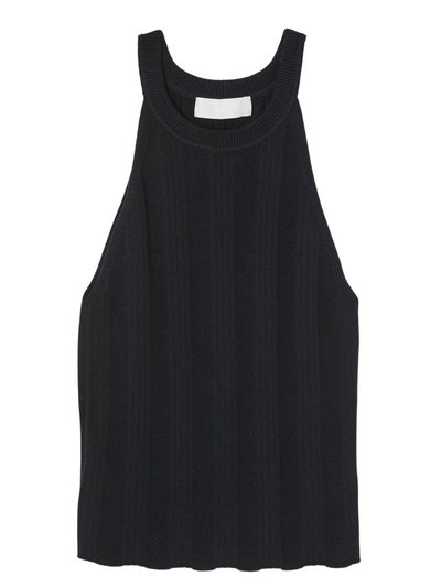 Moussy Vintage Braid Delta Tank Top In Black product