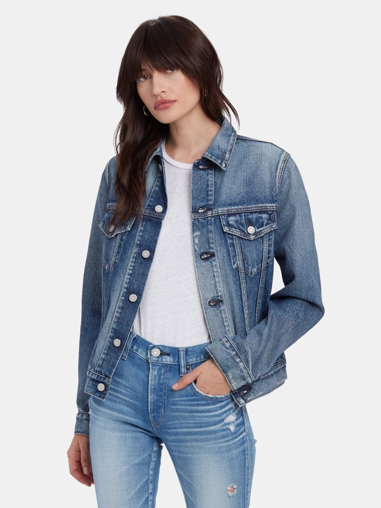 Brimfield Denim Trucker Jacket - Blue