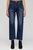 Capac Wide Straight Cropped Jean - Blue