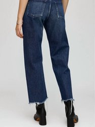 Capac Wide Straight Cropped Jean
