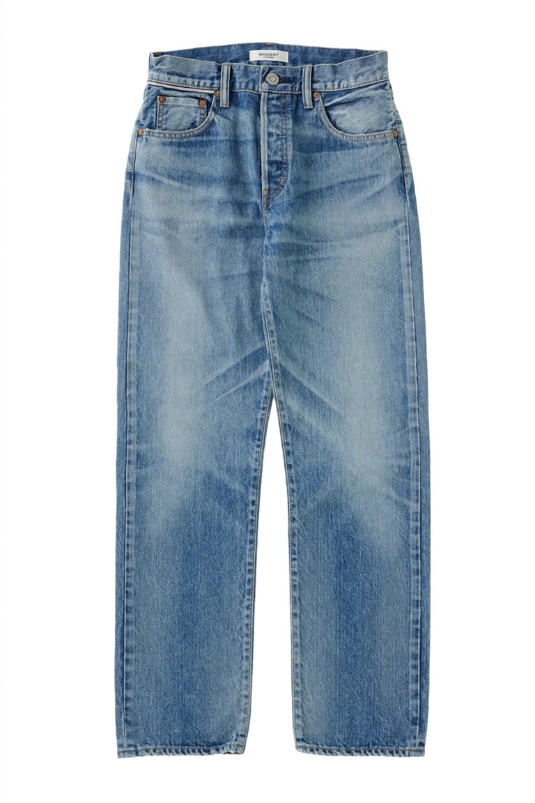 Graceland Straight Jeans In Light Blue - Light Blue