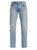 Hesperia Distressed Straight-Leg Jeans In Light Wash